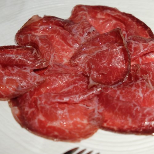 La bresaola di wagyu Ca' Negra