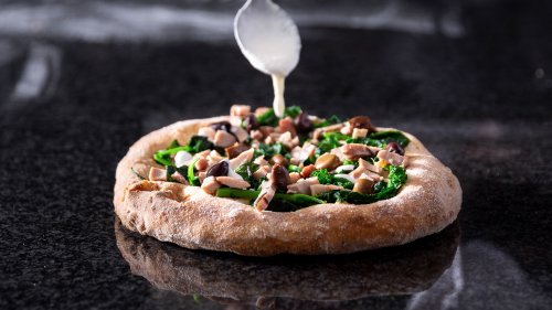 Piatto Pizza Gourmet Ingredienti Ronda